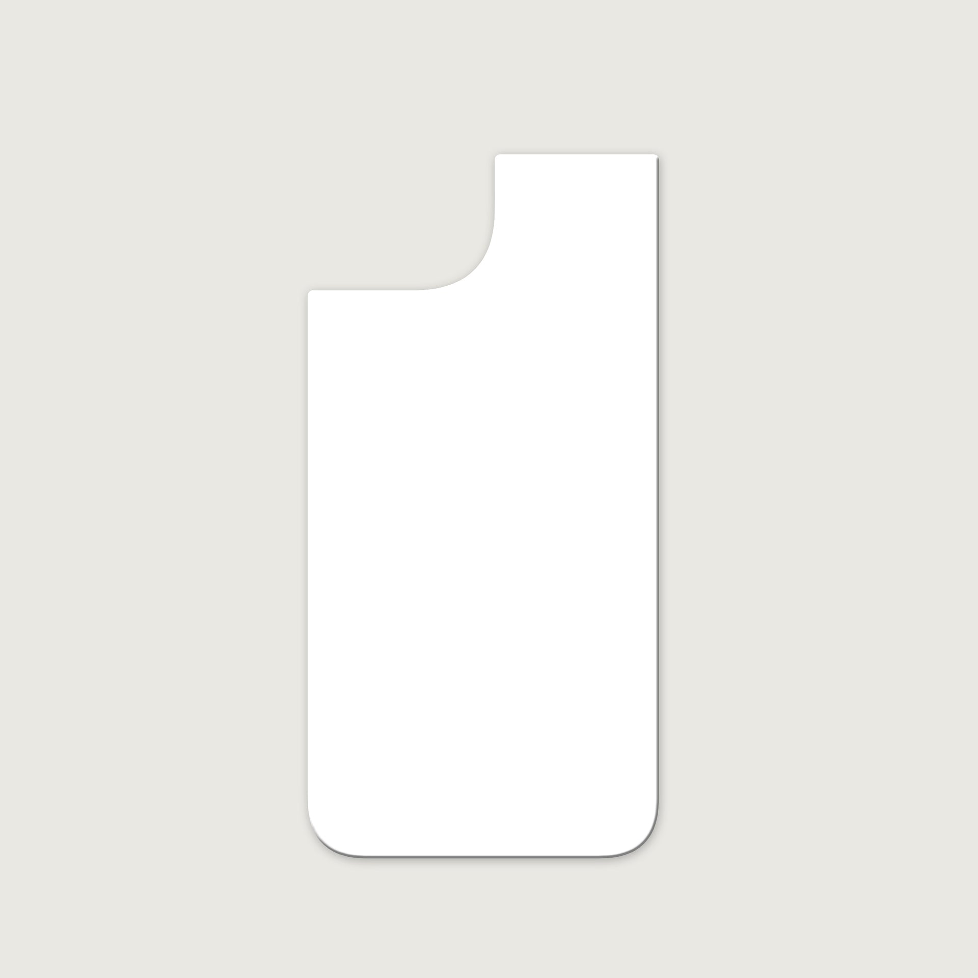 Color Palette White Card